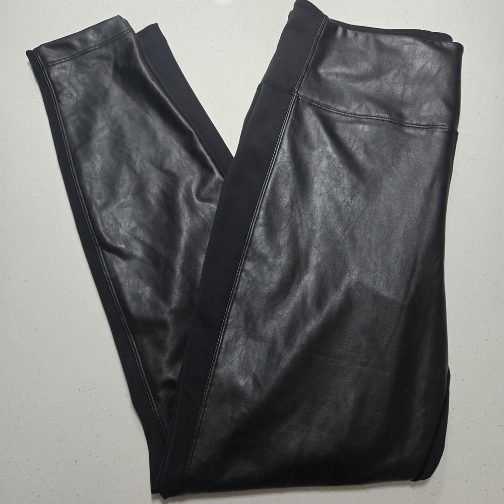 Athleta Delancey Shine Tight Black Leggings Size L - Picture 6 of 14